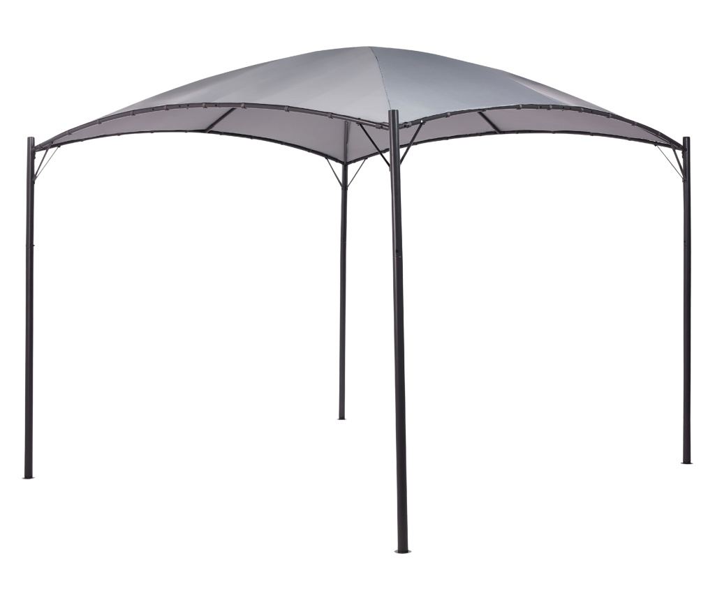 Pavilon VOMERO Fém 305 cm 305 cm Szürke - 4