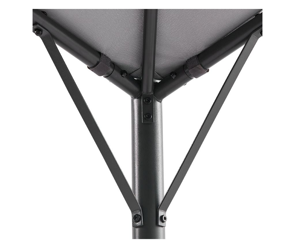 Pavilon VOMERO Fém 305 cm 305 cm Szürke - 5