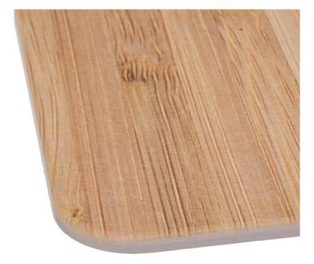 5Five Kupaonska prostirka, efekt bambusa, diatomit, 60x39 cm, smeđa