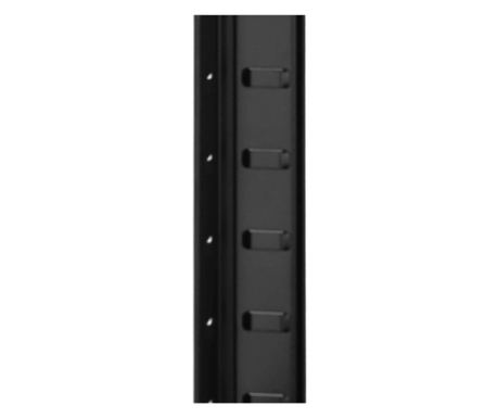 Modularna kovinska regalna konstrukcija, 5 polic, 180x90x40cm, nosilnost 825kg