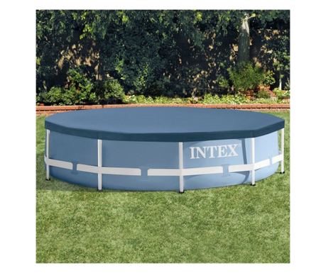 Intex 28030 Okrugli pokrivač za bazen, D305xH25 cm, PVC, Tamnoplava