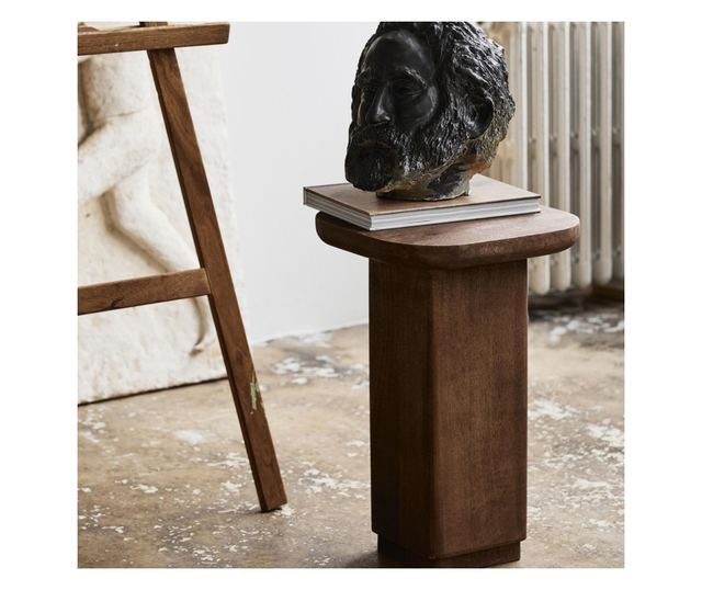 Помощна масичка Toke кафява 32 см