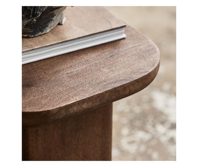 Помощна масичка Toke кафява 32 см