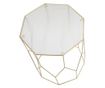 Stolić za kavu Glassy Gold 37 cm (2 kom) thumbnail 2