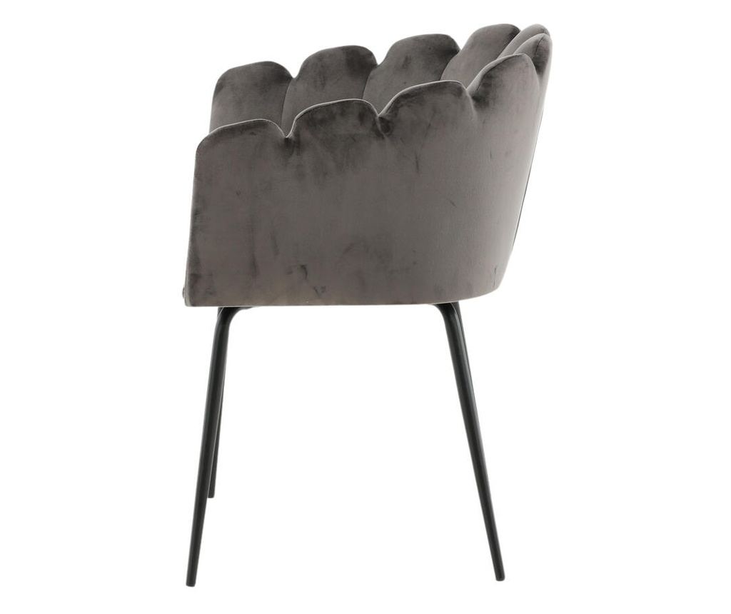 Blagovaonska stolica Limhamn siva i crna 61 cm - 3