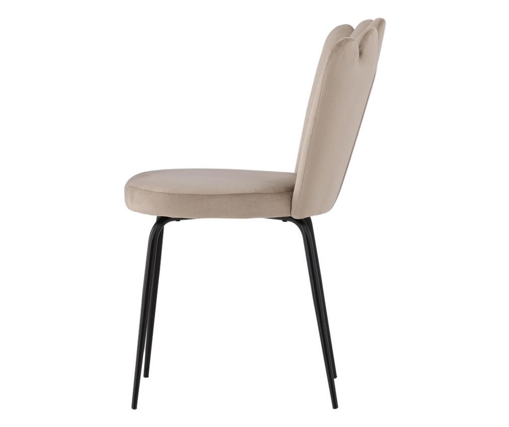 Blagovaonska stolica Limhamn bež & crna 44 cm - 3