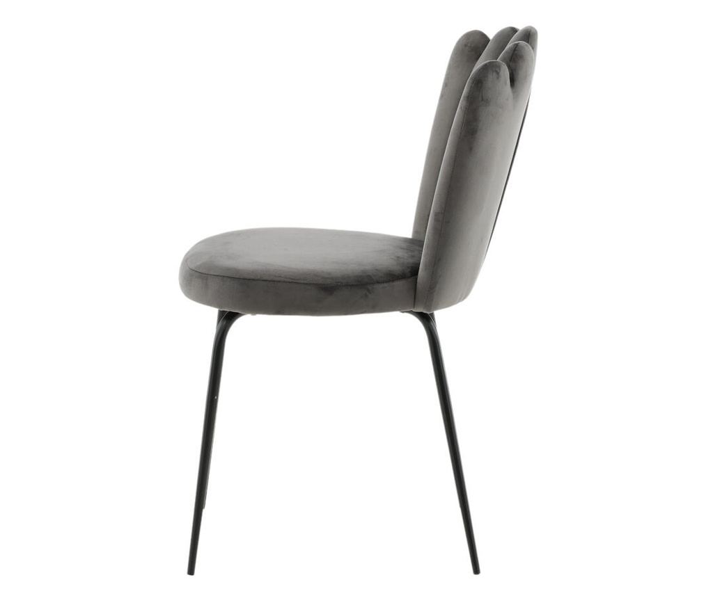 Blagovaonska stolica Limhamn Siva & Crna 45 cm - 3