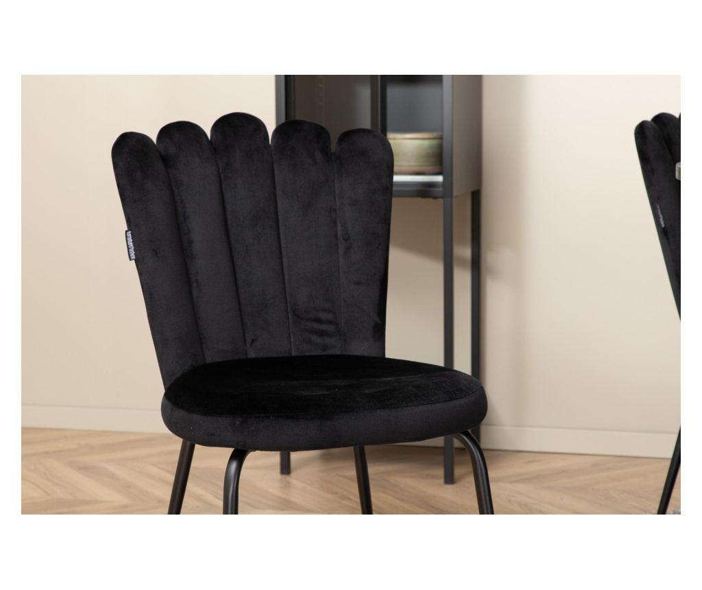 Blagovaonska stolica Limhamn crna 45 cm - 4