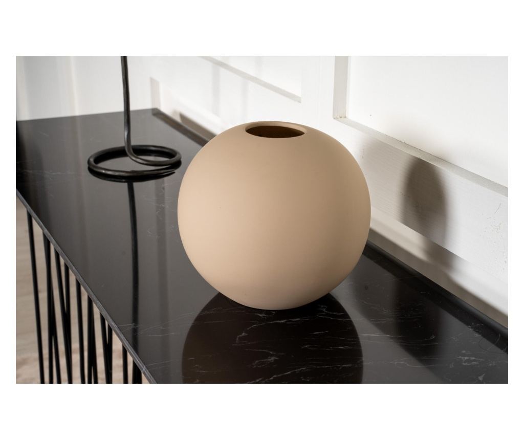 Bočni stolić Stone mramor crni i crni 37 cm - 13