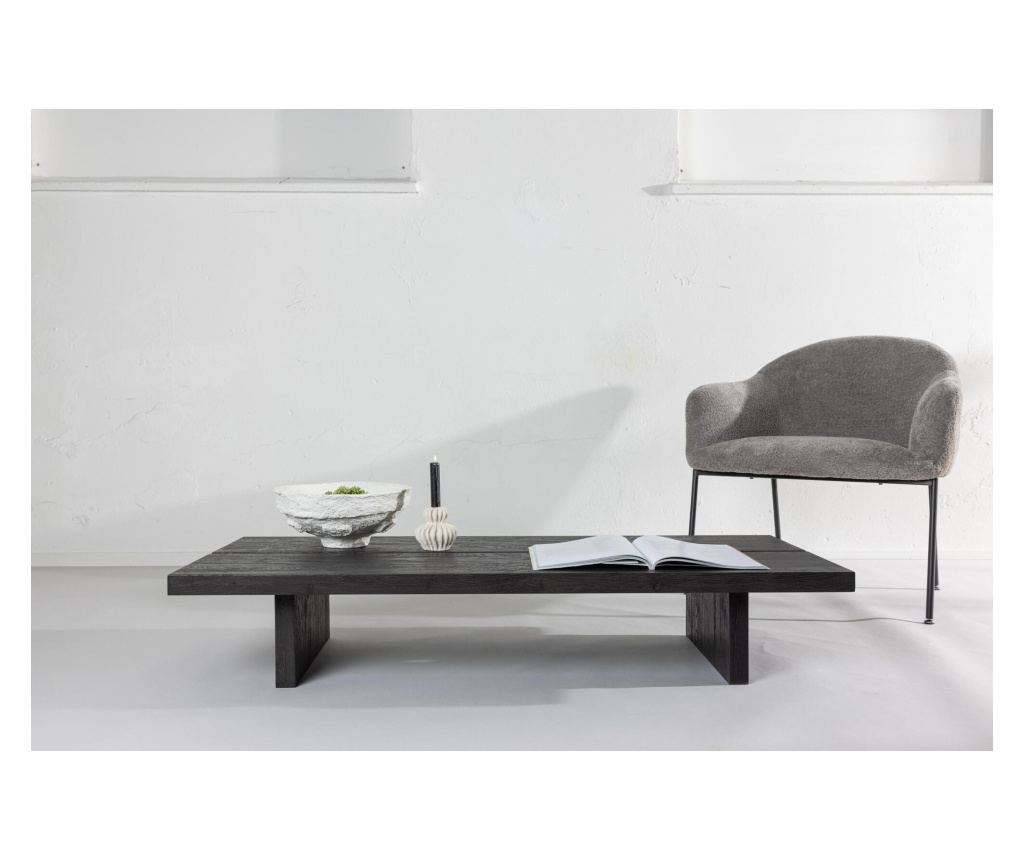 Stolić za kavu Lancester Crni 60 cm - 4
