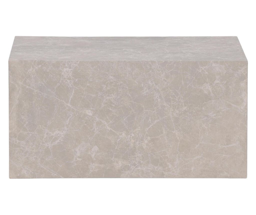 Stolić za kavu York mramorno sivi 60 cm - 2