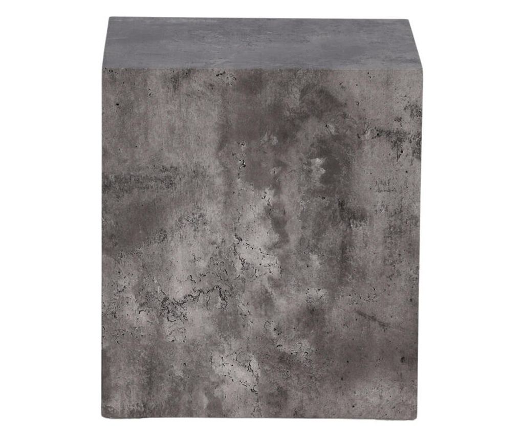 Stolić za kavu York tamno sivi 40 cm - 2