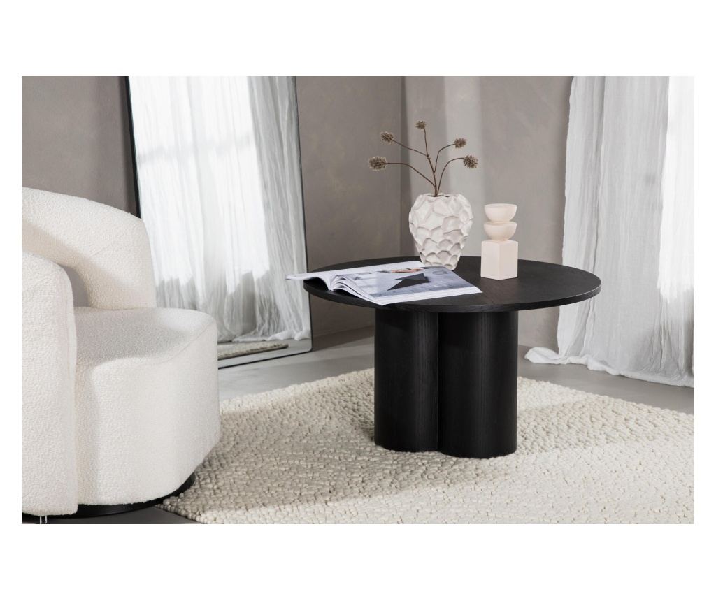Stolić za kavu Olivia crni 80 cm - 3