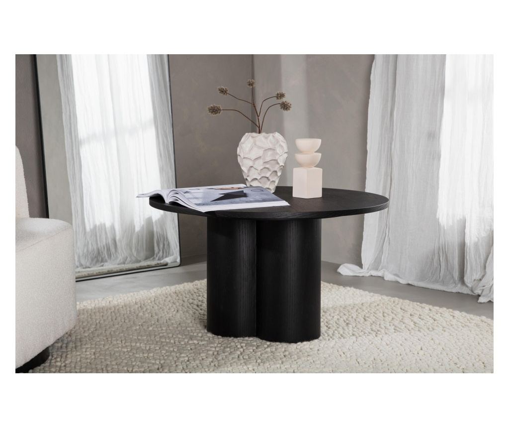 Stolić za kavu Olivia crni 80 cm - 4