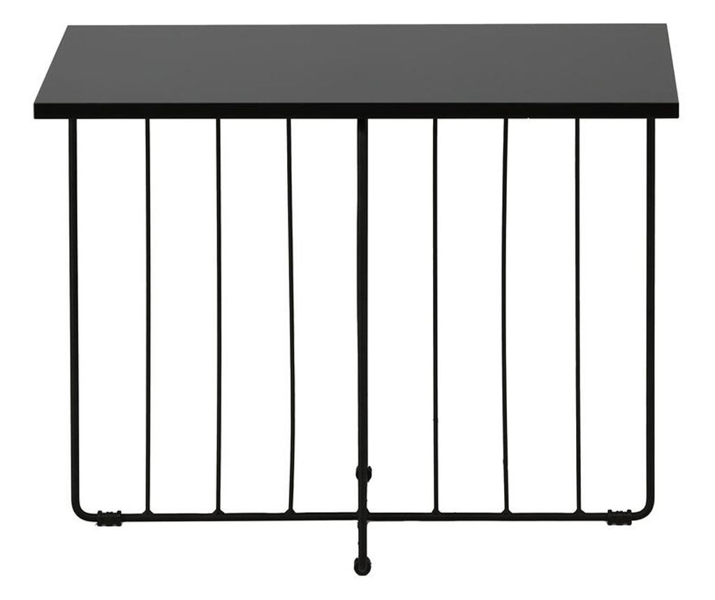 Stolić za kavu Dayton crni 60 cm - 2