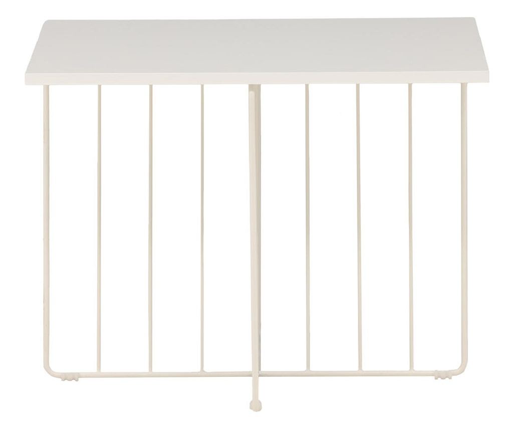 Stolić za kavu Dayton bijeli 60 cm - 2