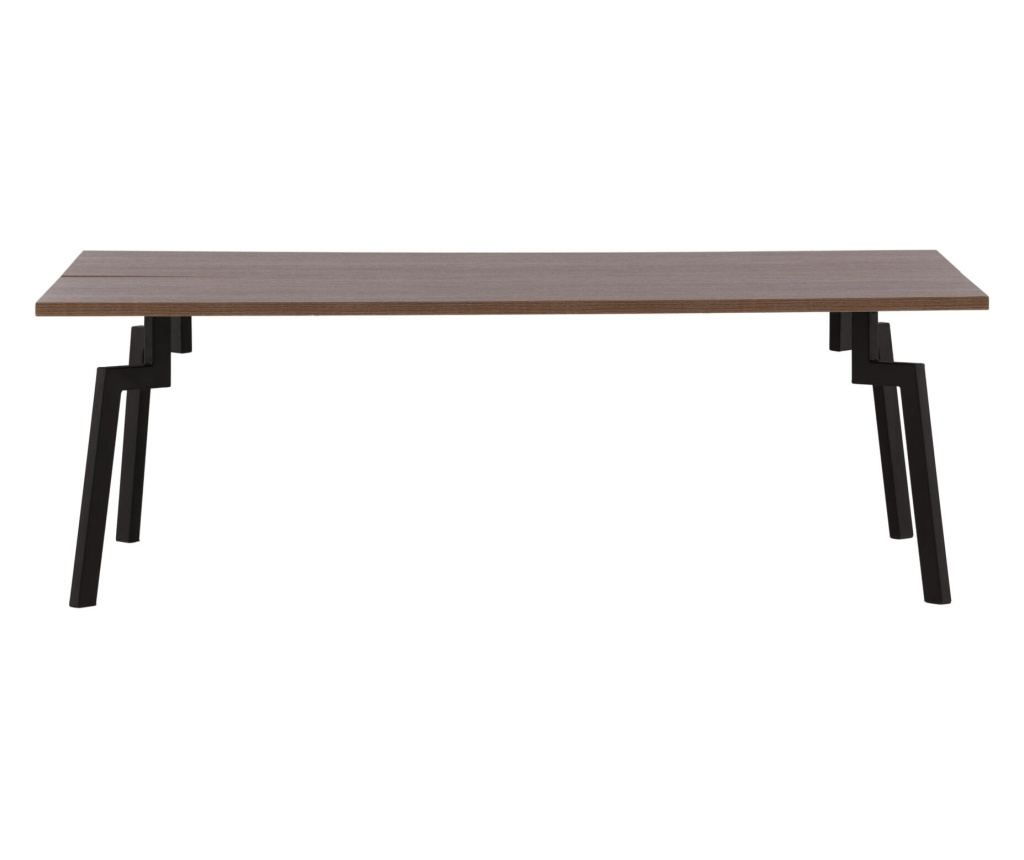 Stolić za kavu Bethan orah & crni 70 cm - 2