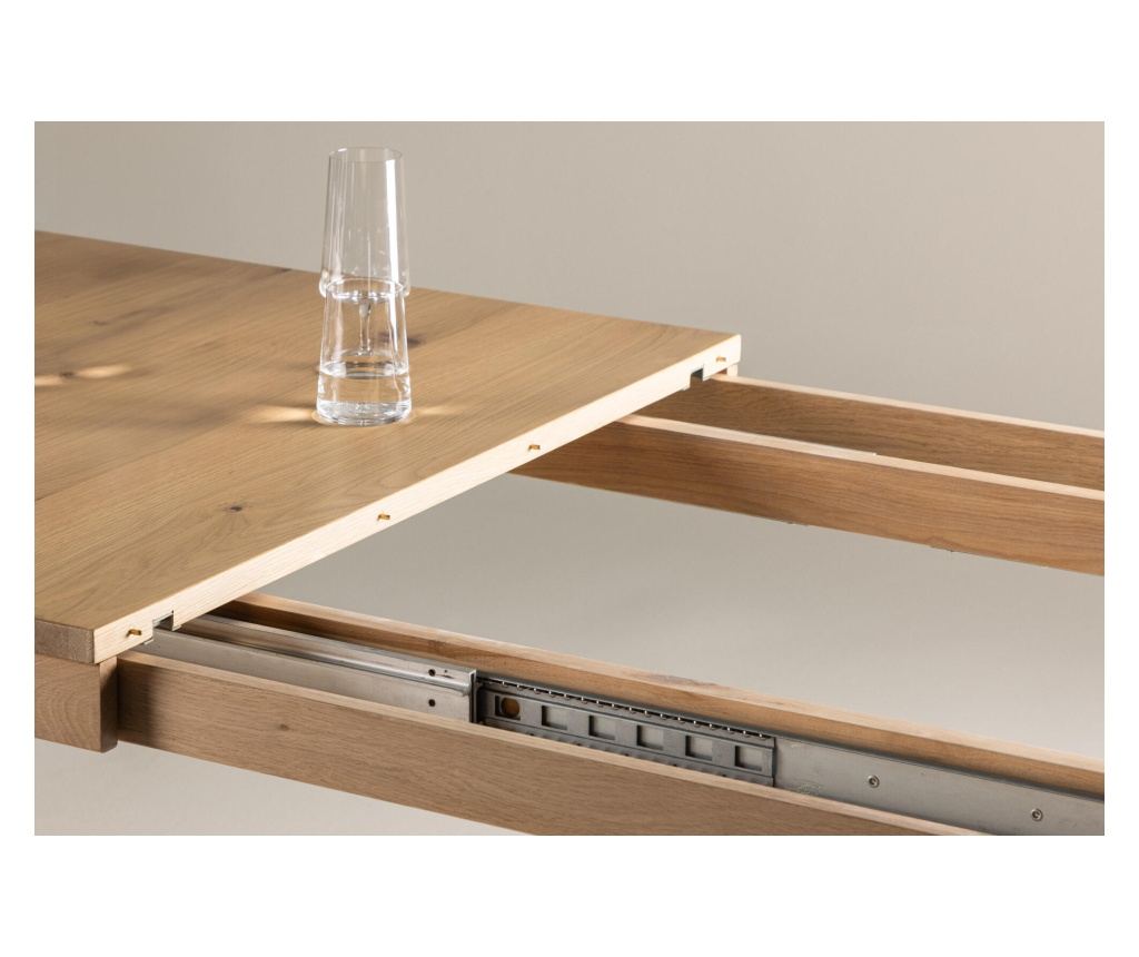 Blagovaonski stol Slider hrast 95 cm - 13