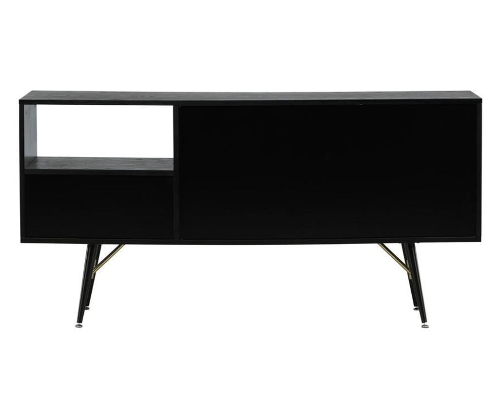 Komoda Zlatna Crna i Zlatna 160 cm - 2
