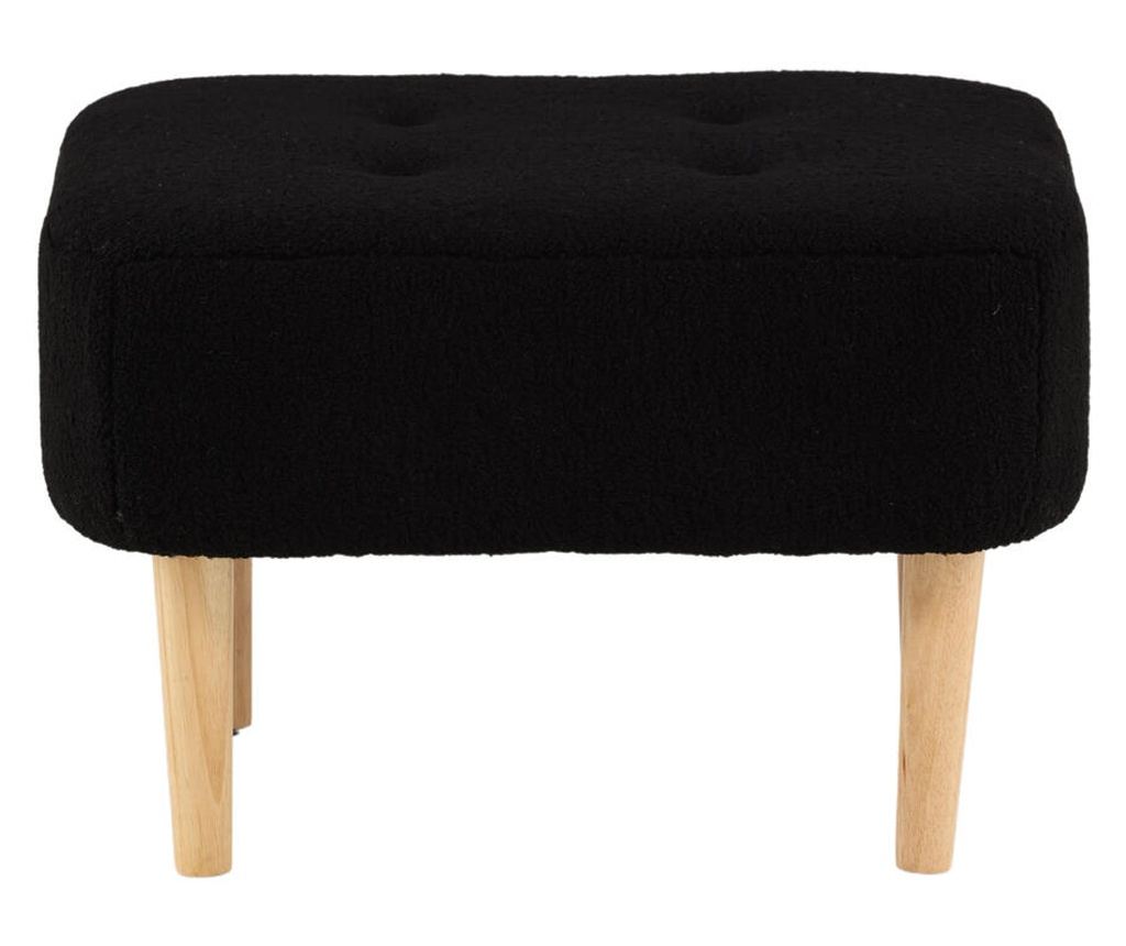 Puf Salina Crni & Hrast 60 cm - 2