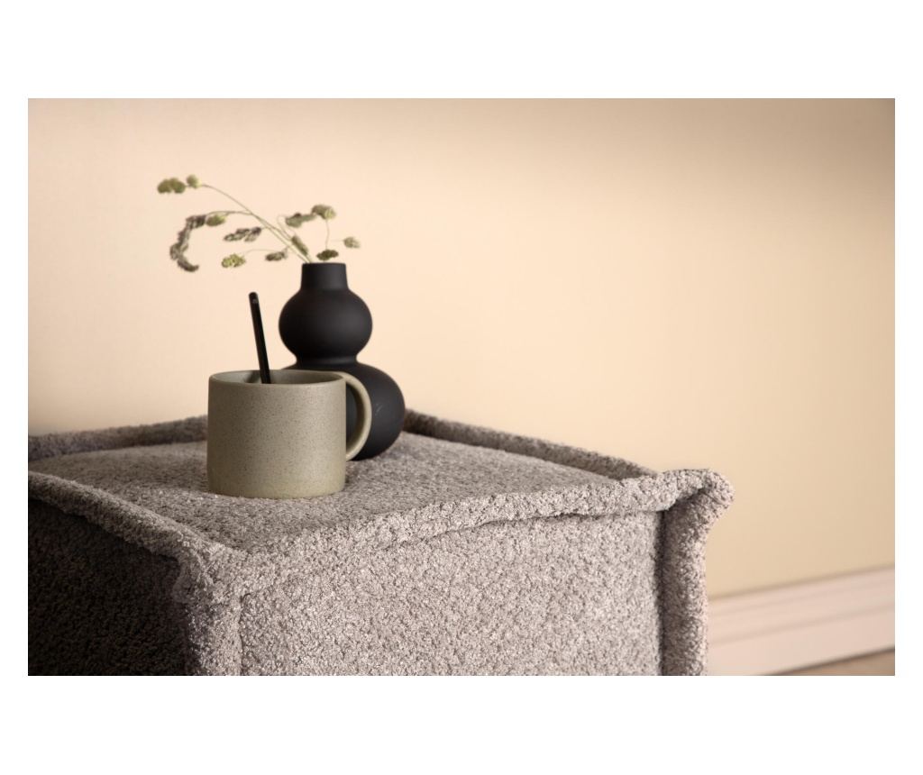 Puf Castine sivi 40 cm - 5