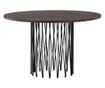 Blagovaonski stol Stone orah i crni 120 cm thumbnail 1