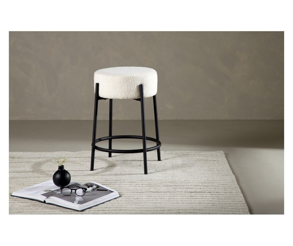 Barska stolica Tucson bijela i crna 50 cm - 3