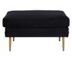 Tabure Ottoman Boom Crno & Zlatno 90 cm thumbnail 1