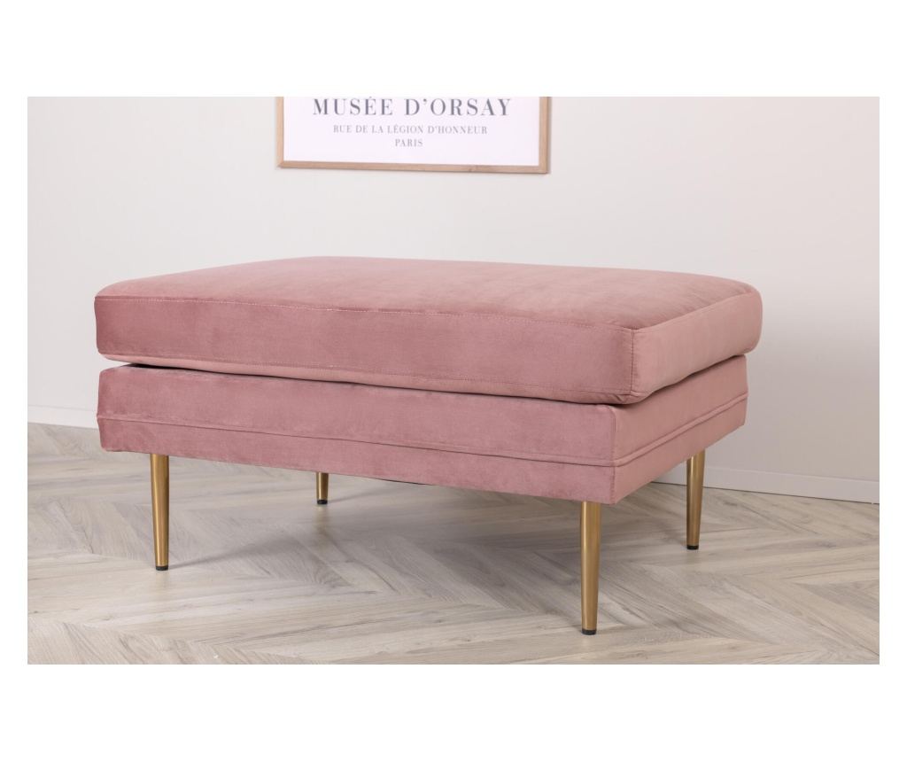Tabure Boom Ružičasta i Zlatna 90 cm - 5