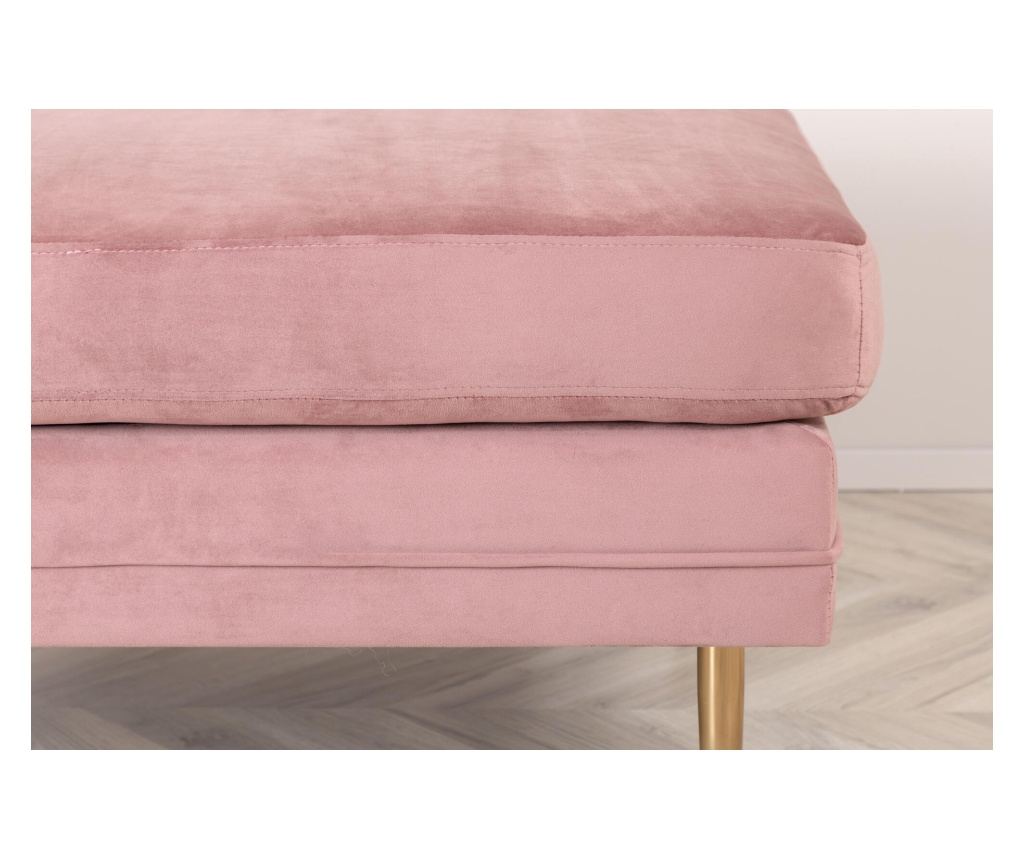 Tabure Boom Ružičasta i Zlatna 90 cm - 6