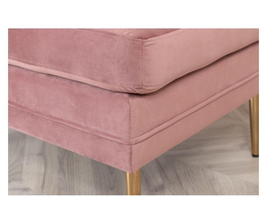 Tabure Boom Ružičasta i Zlatna 90 cm - 7