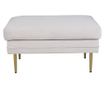 Tabure Ottoman Boom Creme & Gold 90 cm thumbnail 2
