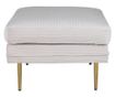 Tabure Ottoman Boom Creme & Gold 90 cm thumbnail 3