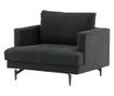 Fotelja Sofia Crna 104 cm thumbnail 1