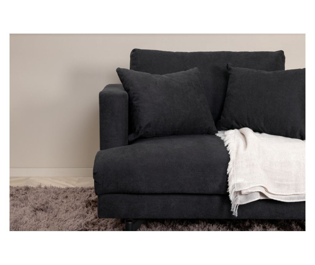 Fotelja Sofia Crna 104 cm - 6
