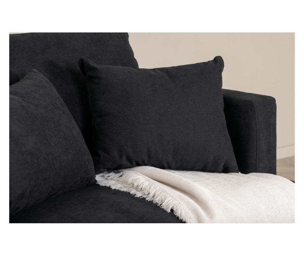 Fotelja Sofia Crna 104 cm - 8