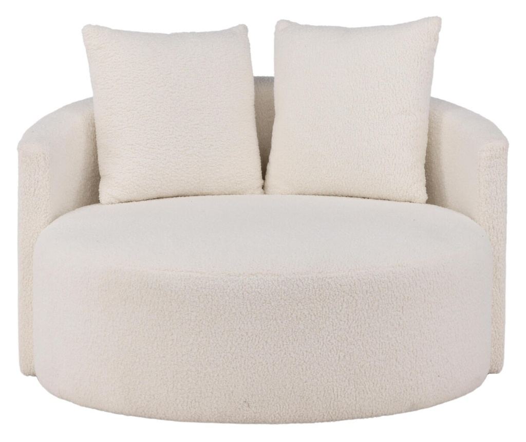 Fotelja Kelso Bež & Crna 110 cm - 2