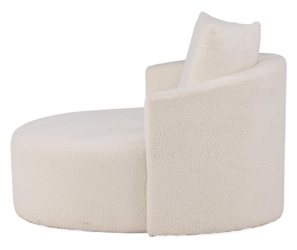 Fotelja Kelso Bež & Crna 110 cm - 3