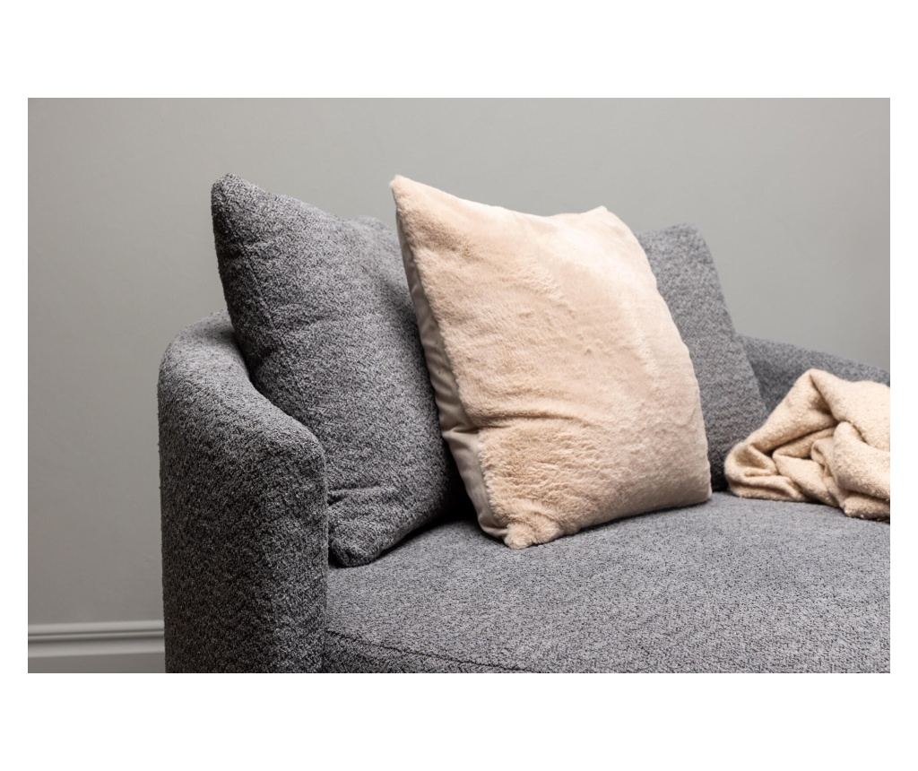 Fotelja Kelso Siva i Crna 110 cm - 6