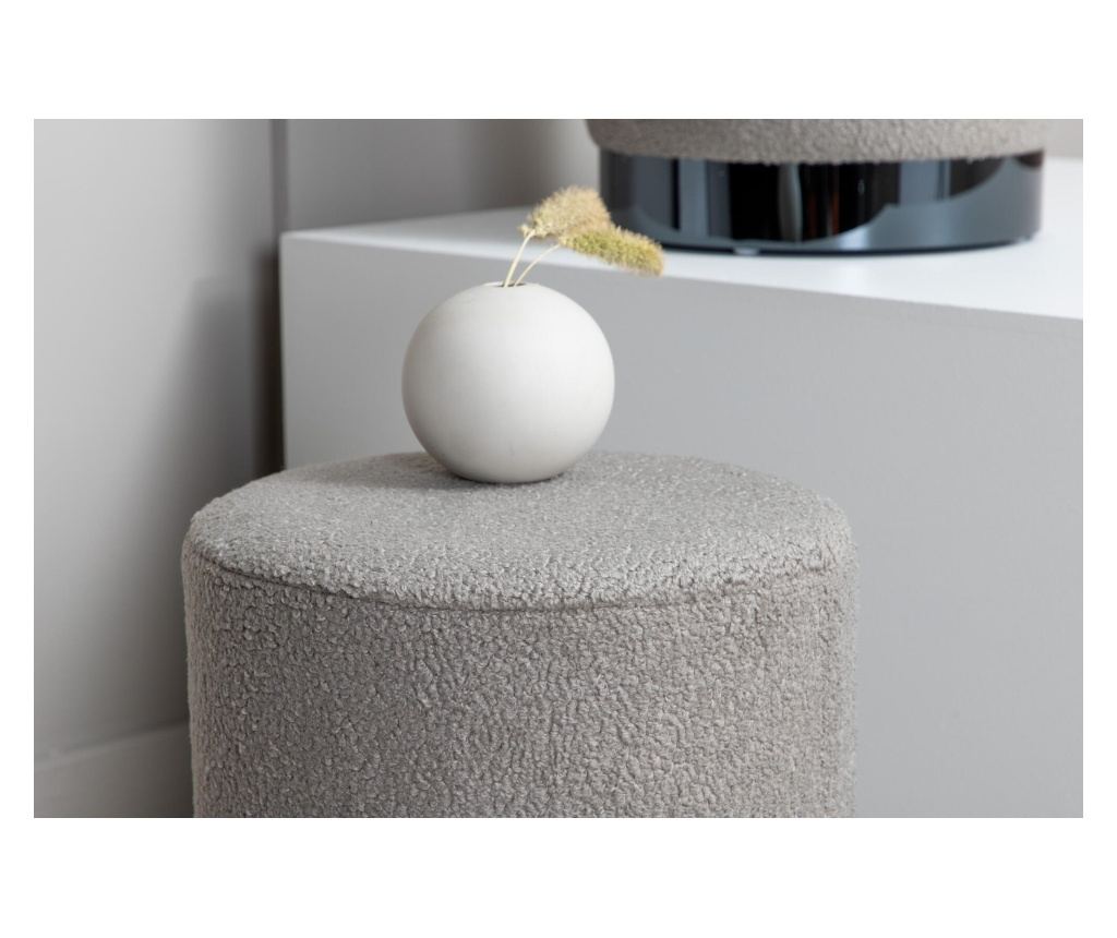 Puf Benji Tamno sivi i crni 35 cm - 6