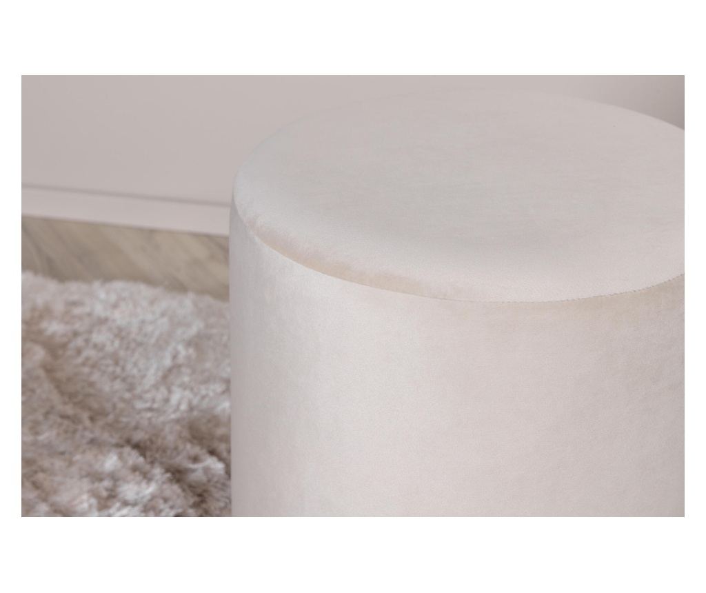 Puf Benji Krem i Crni 35 cm - 4