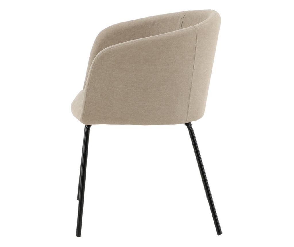 Blagovaonska stolica Berit bež & crna 55 cm - 3
