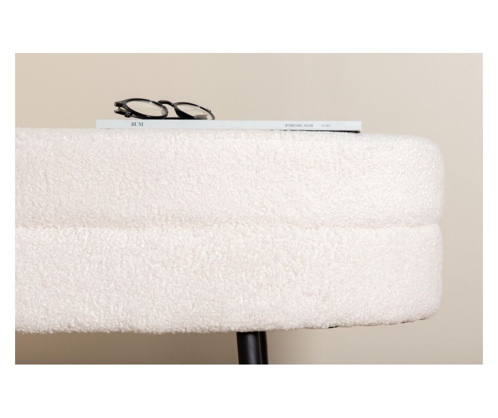 Tabure Otto Creme & Black 100 cm - 6