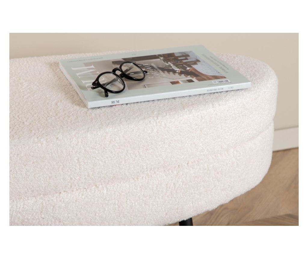 Tabure Otto Creme & Black 100 cm - 7