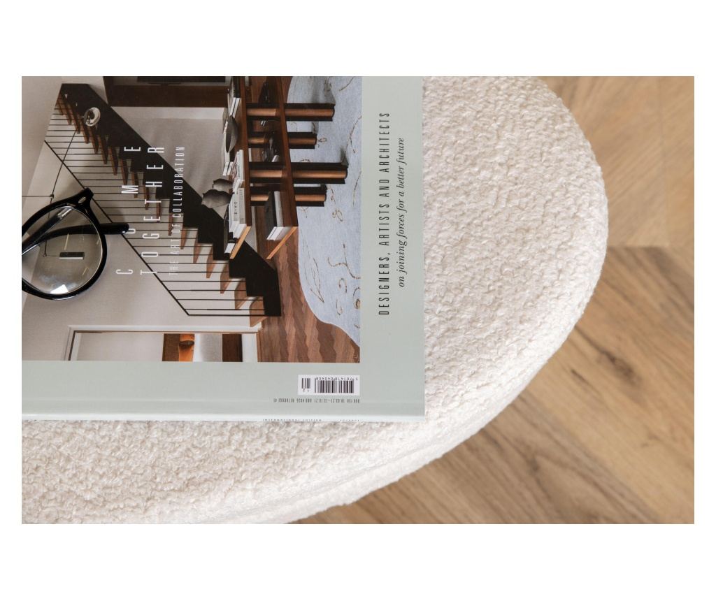 Tabure Otto Creme & Black 100 cm - 8