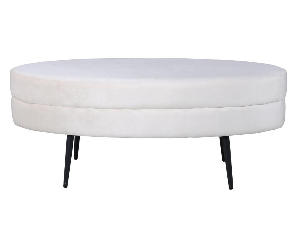 Tabure Otto Krem Bijela & Crna 100 cm - 2
