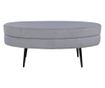 Tabure Otto svijetlo sivi i crni 100 cm thumbnail 2