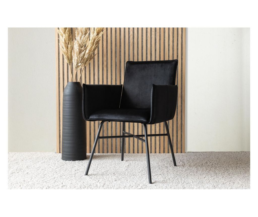 Blagovaonska stolica Petra crna 57 cm - 4