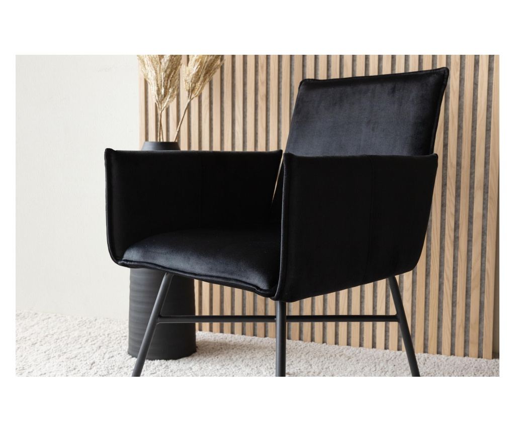 Blagovaonska stolica Petra crna 57 cm - 5
