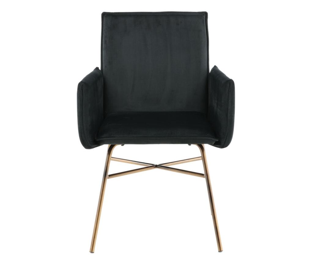 Blagovaonska stolica Petra crno-zlatna 57 cm - 2